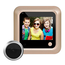 Wewoo Interphone vidéo 2.4 pouces écran 2.0MP caméra de sécurité pas déranger Peephole Viewer, carte de soutien TF