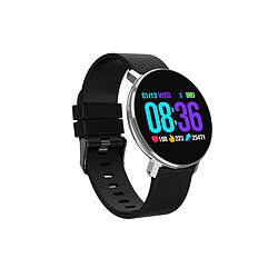 Chrono Montre Connectée Femmes Homme Etanche Cardiofréquencemètre Moniteur de Sommeil Calorie Tracker d'Activité pour Android iPhone-Argent2