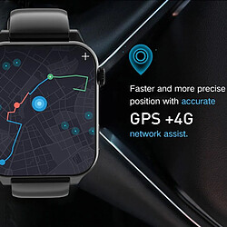 Acheter Yonis Montre Connectée 4G Android 9.1 GPS Bluetooth 64GB