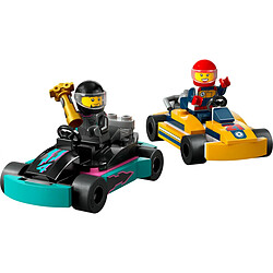 60400 Les karts et les pilotes de course LEGO® City