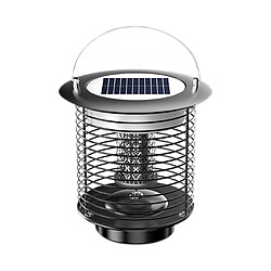 Lampe De Tueur De Moustique De Jardin D'énergie Solaire Fly Bug Insect Zapper Trap Light A