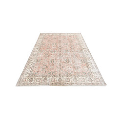 Avis Vidal Tapis de laine 269x163 rose Ultra Vintage