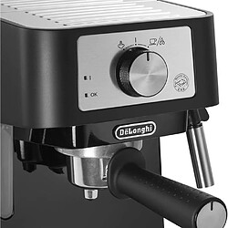 NC De'Longhi EC 260.BK Machine à café traditionnelle avec buse de moussage à lait professionnelle en acier inoxydable, compatible avec