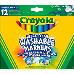 Ludendo 12 feutres à colorier ultra lavables