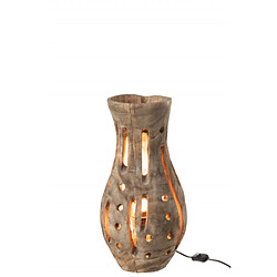 Dansmamaison Lampe Elisabeth Bois Naturel