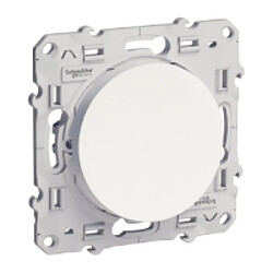 Schneider Electric bouton poussoir no 10 a - blanc - fixation par vis - schneider odace