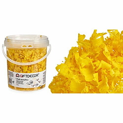 Gift Decor Copeaux décoratifs 1,4 L Jaune (6 Unités)