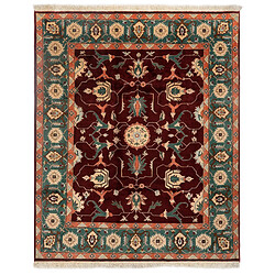 Vidal Tapis de laine 300x245 rouge Tabriz