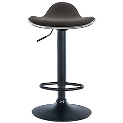 Acheter Non Tabouret de bar Shanghai tissu noir