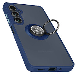 Avizar Coque pour Samsung Galaxy A16 Bague Métallique Support Vidéo Bleu Nuit