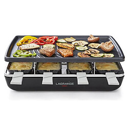 Avis Appareil à raclette 8 personnes 1200w + grill - 179301 - LAGRANGE