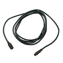 rallonge - raccord mâle femelle - ho5rnf - cable noir - 5 mètres - festilight 90306-b-z