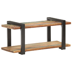 vidaXL Meuble TV 90x40x40 cm Bois de récupération massif