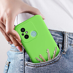 Avizar Coque pour Xiaomi Redmi 12C Semi-rigide Soft-touch Fast Cover Vert pas cher