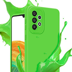 Cadorabo Coque Samsung Galaxy A72 4G / 5G Etui en Vert pas cher