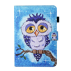 Etui en PU impression de motifs universelle hibou pour votre Apple iPad 9.7 pouces (2017)/(2018)/iPad Air (2013)/Air 2