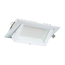 Avis Ledkia Spot Downlight LED 48W Rectangulaire Orientable 130 lm/W LIFUD Coupe 210x125 mm Blanc Neutre 4000K