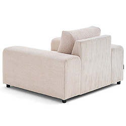 Avis Lisa Design Garance - fauteuil en velours côtelé