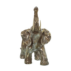 Acheter Figurine Décorative Alexandra House Living Doré Plastique Eléphant 18 x 34 x 35 cm