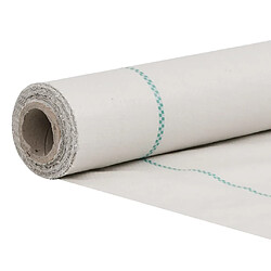 Avis vidaXL Membrane anti-mauvaises herbes blanc 1x150 m PP