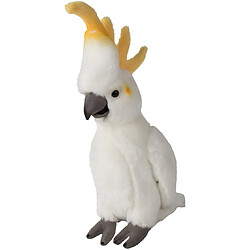 WWF Cacadu Peluche cacadu réaliste - 24 cm - Douce et écologique - Soutient les projets WWF en Australie