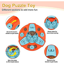 Avis Jouet de puzzle pour chien, mangeoire de puzzle pour chien pour l'anxiété Soulagement de l'ennui pour les petits chiens moyens