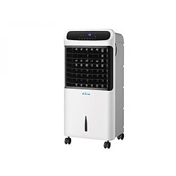 Purline rafraichisseur d'air de 12L avec ioniseur et humidificateur et minuterie 80W noir gris