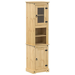 vidaXL Armoire de salle de bain Corona 50x40x185 cm bois de pin massif