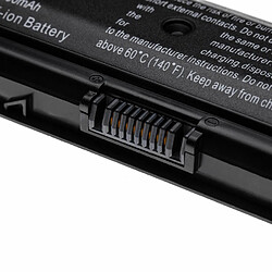 vhbw batterie compatible avec HP Pavilion TouchSmart 14, 14t, 14z, 15, 15-a000, 15-a099, 15-e100, 15-e199 laptop (5200mAh, 1038V, Li-Ion, noir)