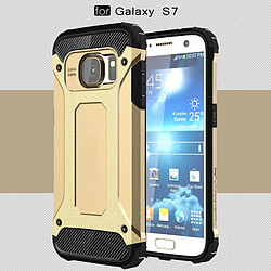 Avis Wewoo Coque renforcée or pour Samsung Galaxy S7 / G930 Armure Tough TPU + PC Combinaison