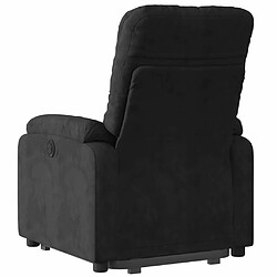 Acheter Maison Chic Fauteuil Relax pour salon, Fauteuil inclinable de massage noir tissu microfibre -GKD70392