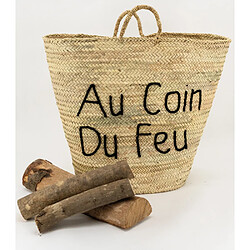 Aubry Gaspard Cabas en palmier naturel Au Coin Du Feu.