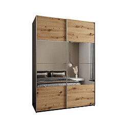 Abiks Meble Armoire à portes battantes Lux 4 245,5/170/64 2 portes