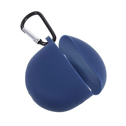 Coque en silicone airpods avec boucle bleu foncé pour votre Huawei FreeBuds 3