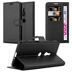 Cadorabo Coque Sony Xperia XZ2 Etui en Noir