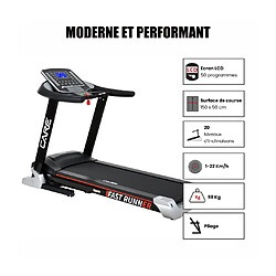 Care Tapis de course connecté - 22km/h - - FAST RUNNER - KINOMAP