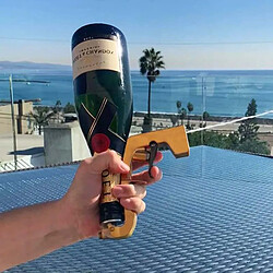 Shop Story SHOP-STORY - CHAMPAGNE SPRAY GUN OR : Pistolet Distributeur de Champagne et Boissons Idéal pour les Soirées