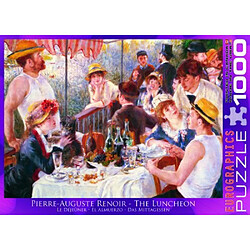 Acheter Eurographics Luncheon of the Boating Part par Pierre Auguste Renoir Puzzle 1000 piAces