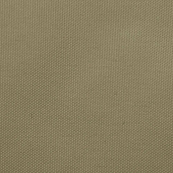 Helloshop26 Voile toile d'ombrage parasol tissu oxford triangulaire 3 x 4 x 5 m beige 02_0009843