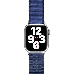 Bracelet Boucle alpine compatible avec Apple Watch 38-40-41mm Bleu Bigben