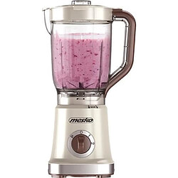 Mesko MS 4079be Blender 1000W 1800ml Vitesses Multiples Métal Blanc