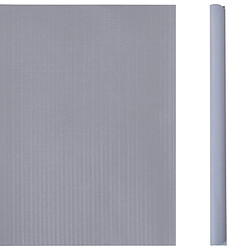 Avis vidaXL Écrans d'intimité de jardin 4 pcs PVC 35x0,19 m Gris clair mat