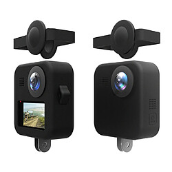 Avis Wewoo Coque pour GoPro Max Dual Lens Caps Case + Body Silicone Protective Black