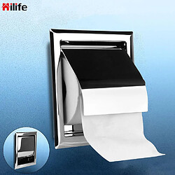 Acheter Universal Porte-papier toilette Carton mural en acier inoxydable Caché chromé poli | Porte-papier (argent)