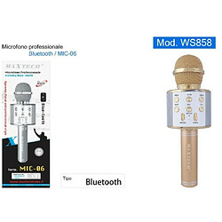 Acheter Tradex SANS FIL BLUETHOOT AVEC ENCEINTE KARAOKÉ MAXTECH MIC-06