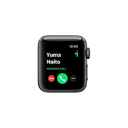 Acheter AppleWatch Series 3 - GPS - Gris Sidéral Bracelet Sport Noir - 42mm - - Apple · Reconditionné