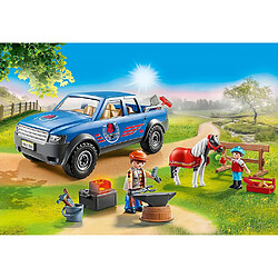 Playmobil® Playmobil Maréchal-ferrant et véhicule de 51 pièces Country Multicolore