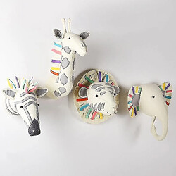 Avis Universal Protte farcie animale - Swan, girafe and Elephant Flamingo Head for Wall Mount13