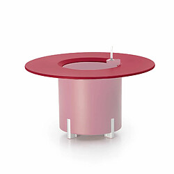 Avis Base de Table Ronde Mondum Mediterraneo Ø80 cm Rouge