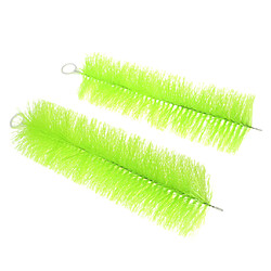 2 pcs poisson jardin étang filtre brosses skimmer étang filtration vert 30cm